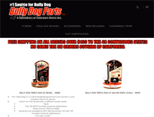 Tablet Screenshot of bullydogparts.com